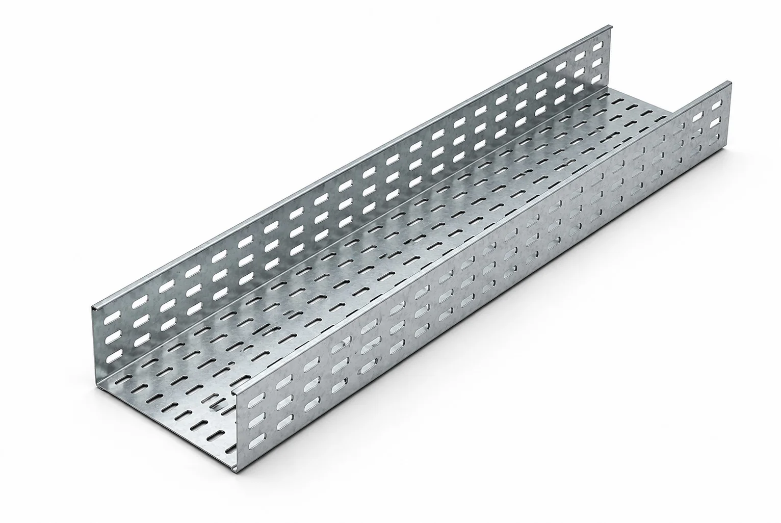 Perforated cable tray — illustration