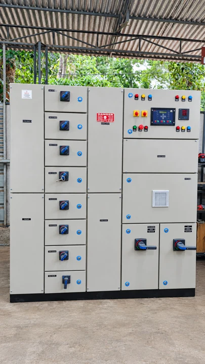 Panel with display and rotary controls — retouched Premier workshop image